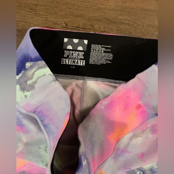 Victoria’s Secret Pink Bling Watercolor Outfit set L - Picture 11 of 11